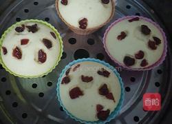 蔓越莓蒸蛋糕的做法图解8
