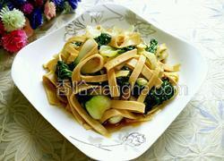 千张炒小白菜