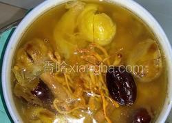 虫草花板栗炖鸡