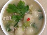 猪肉虾皮汤圆