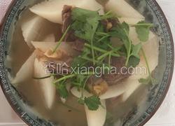 牛腩炖萝卜