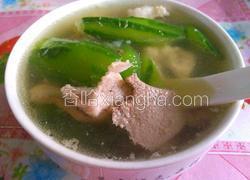 丝瓜猪肝瘦肉汤