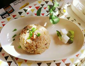 萝卜丁扣肉米饭[图]