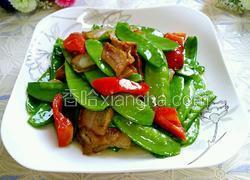 荷兰豆炒腊肉