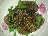 电饼铛苹果糯米黑芝麻饼的做法[图]