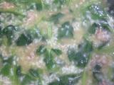 肉末菠菜粥