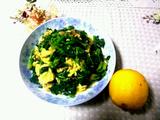 鸡蛋炒菠菜