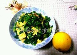 鸡蛋炒菠菜