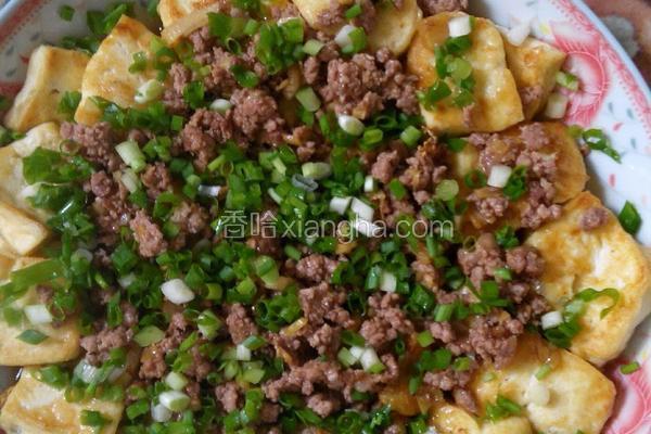 豆腐肉末