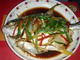 清蒸金鲳鱼