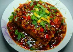 满堂红烧汁胆水豆腐