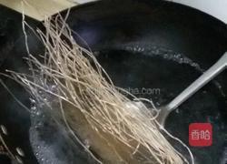 酸豆角鸡胗炒粉条的做法图解5