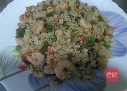 虾仁什锦炒饭的做法图解6