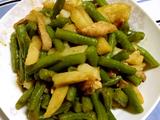 干锅豆角土豆条