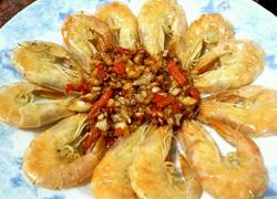 蒜蓉辣椒炒干虾