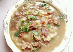 羊肉炖白菜粉条