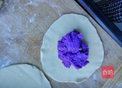 紫薯饼的做法图解4
