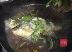 红烧鲈鱼的做法图解12