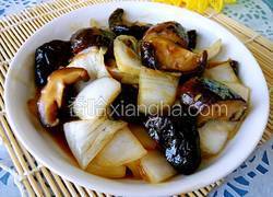 香菇炒白菜