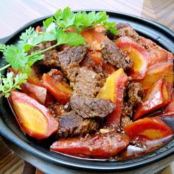 啤酒红烧胡萝卜牛肉的做法[图]