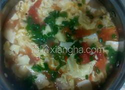 西红柿鸡蛋豆腐汤