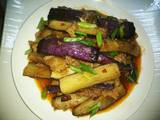 肉末烧茄条