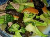 西蓝花炒肉片的做法[图]
