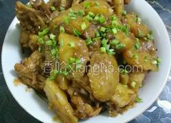 土豆炖鸡骨