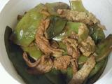 豆角炖肉
