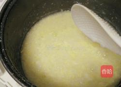 鸡蛋花粥的做法图解3