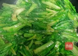 蒜蓉油麦菜的做法图解4