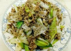 大葱炒羊肉