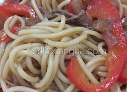 黑胡椒牛肉意面
