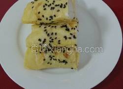 黑芝麻鸡蛋饼