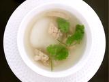 猪肺排骨海底椰汤