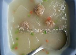 冬瓜肉丸汤