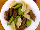 彩色饺子