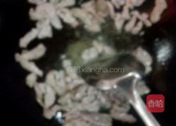 芹菜炒肉丝的做法图解5