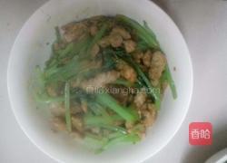 芹菜炒肉丝的做法图解9