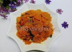 清炒胡萝卜