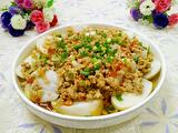 肉末蒸香芋的做法[图]
