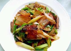 蒜苗炒腊肉