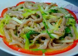 韭黄炒肉丝