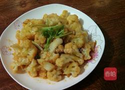 番茄沙司炒菜花的做法图解7
