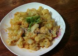 番茄沙司炒菜花