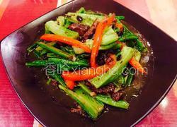 豆豉鲮鱼油麦菜