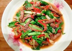 大蒜牛肉丝