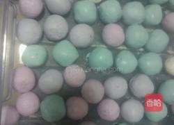 彩色汤圆的做法图解5