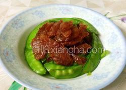 荷兰豆炒腊肠