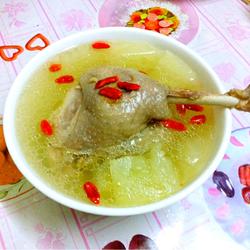 鹅肉冬瓜汤的做法[图]